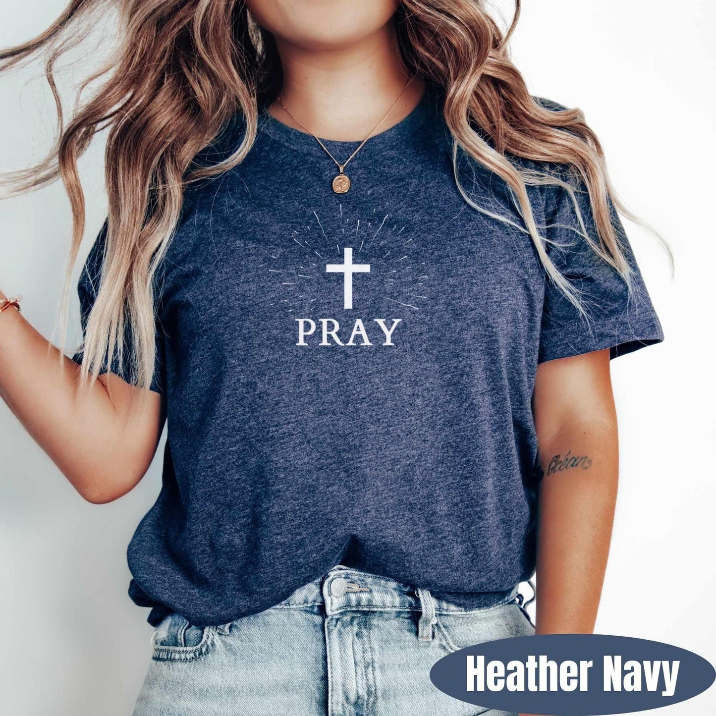 front-Heather Navy